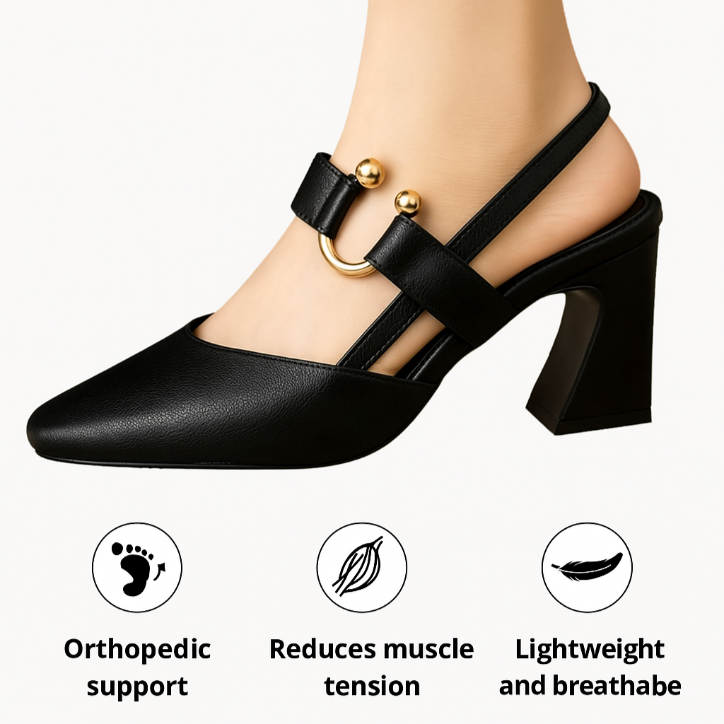Almaria™ – Sandali ortopedici con stile elegante
